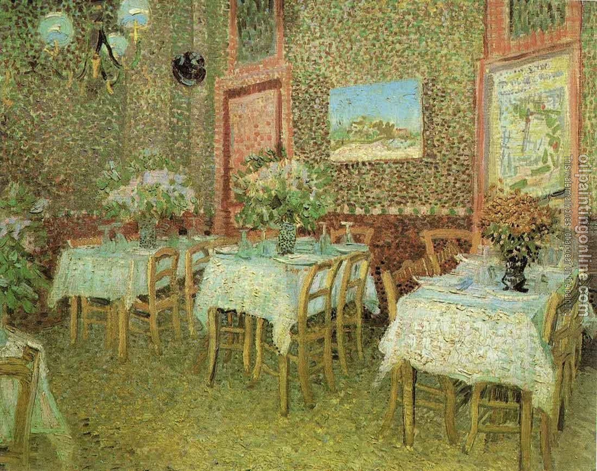 Gogh, Vincent van - Interior of a Restaurant